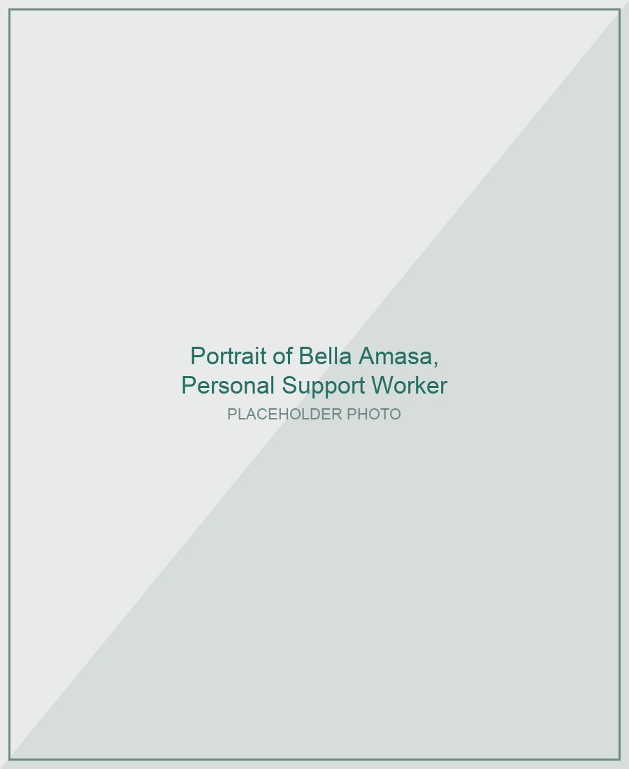 Bella Amasa, Personal Support Worker and owner of Ottawa Senior Sitters